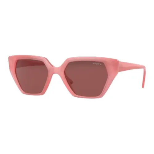 VOGUE Plastic Irregular Shape Sunglasses Women's Pink