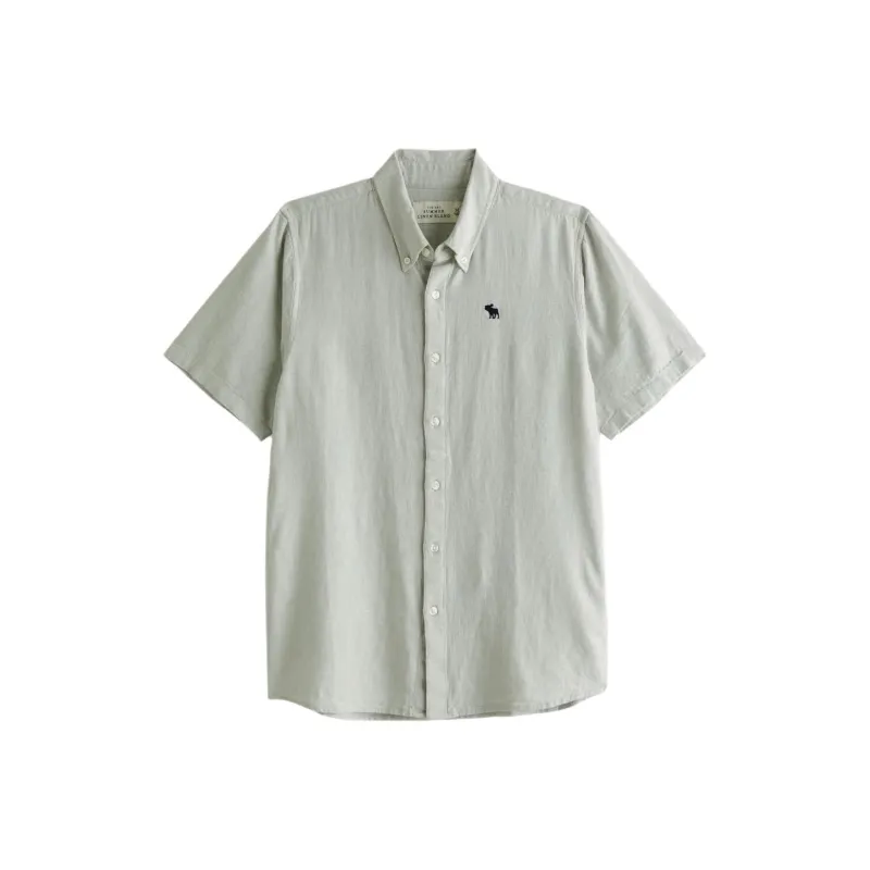 Abercrombie＆Fitch Shirt Men's Green-0
