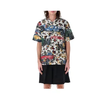 Graphic Printed Short Sleeved Shirt