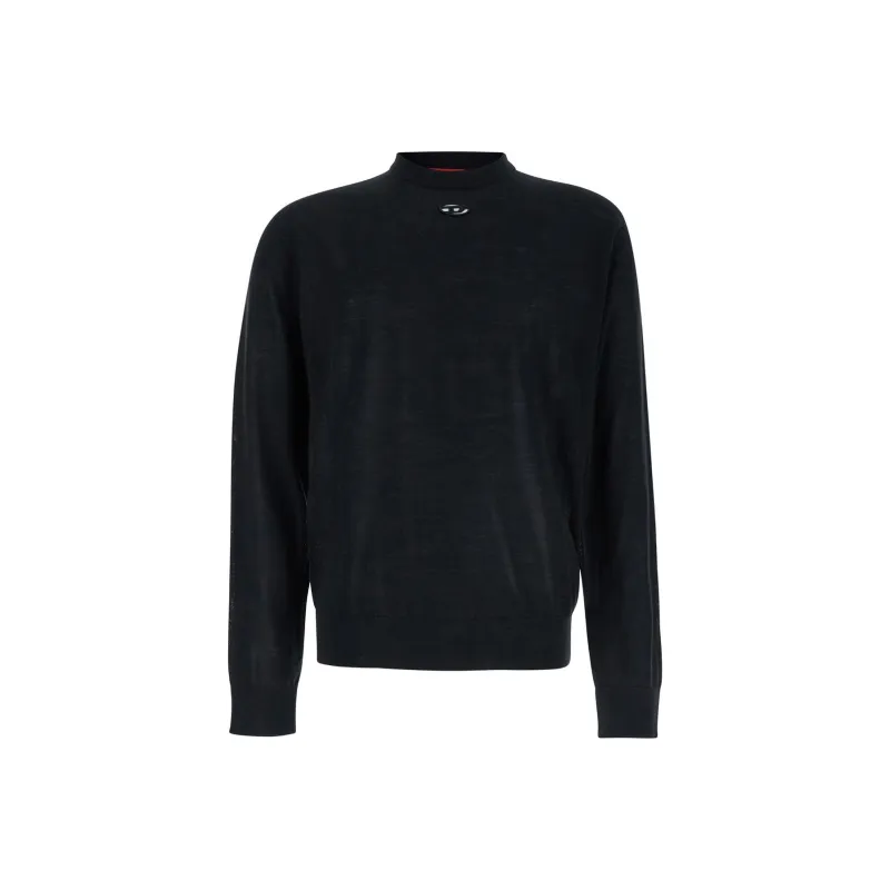 DIESEL K Garth Oval D Logo Knitted Jumper-0