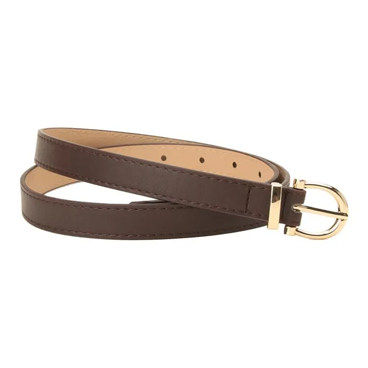 JEANSWEST PU Leather Belts Women's 2CM-15