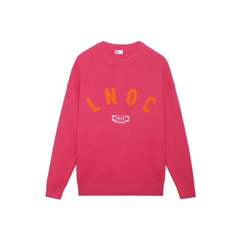 LiNing Sweaters Unisex Rose Red-0
