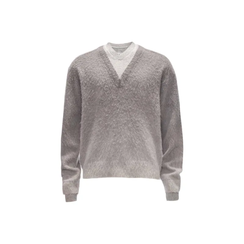 JW Anderson V Neck Gradient Jumper-0