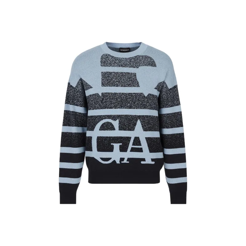 EMPORIO ARMANI Sweaters Men Light Blue-0