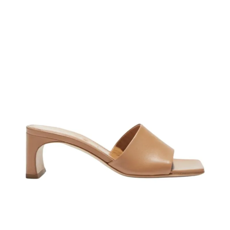 Aeyde Slide Slippers 5.5cm Women's Hazelnut Brown-1