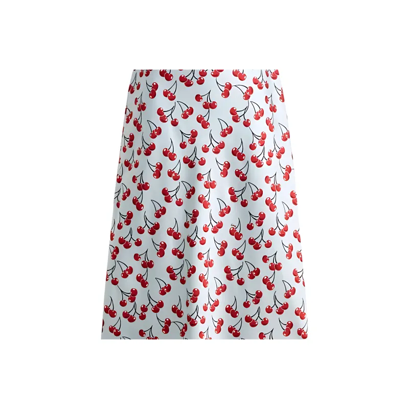 COACH Casual Long Skirt Women's White-1