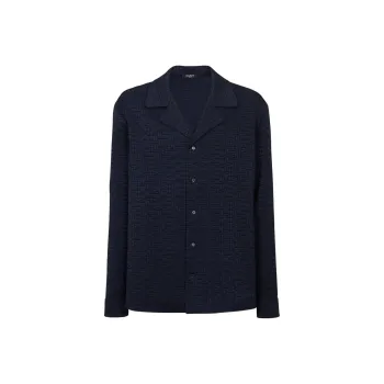 BALMAIN Pb Labyrinth jacquard Pyjama Shirt