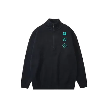 WAYNEXZAVIER Sweaters Men Black