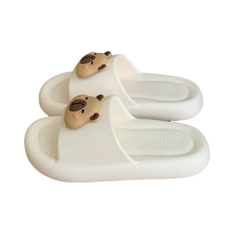SHIGUDE Slippers Men's & Women's, Black-24
