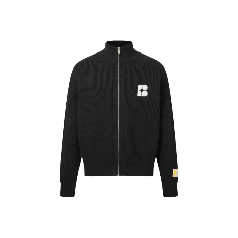 BIPOLAR Sweater Unisex Ecru Black Gray-5
