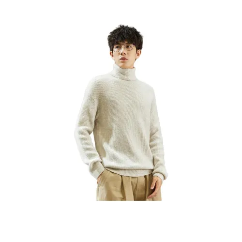 Tonlion Sweaters Men Ivory