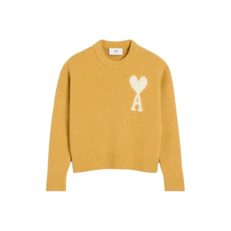 Ami Paris Ami De Coeur Crewneck Sweater-0
