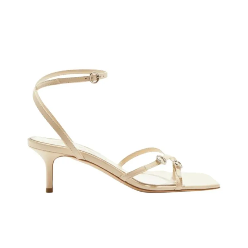 Aeyde Libby One Strap Sandals 5.5cm Women's Beige-1