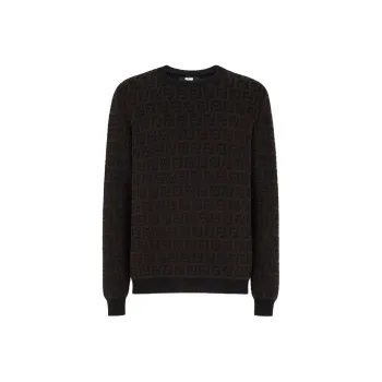 FENDI Ff Allover Logo Sweater
