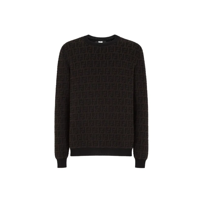FENDI Ff Allover Logo Sweater-0