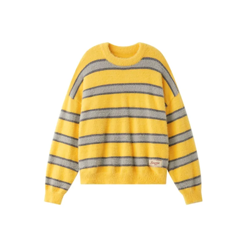 LOVE ME LATER American Relaxed Draped Knitwear For Autumn Unisex-6