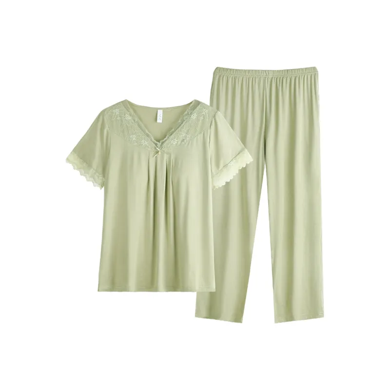 Xuan Liang Pajama Set Women's Cameo Brown-3