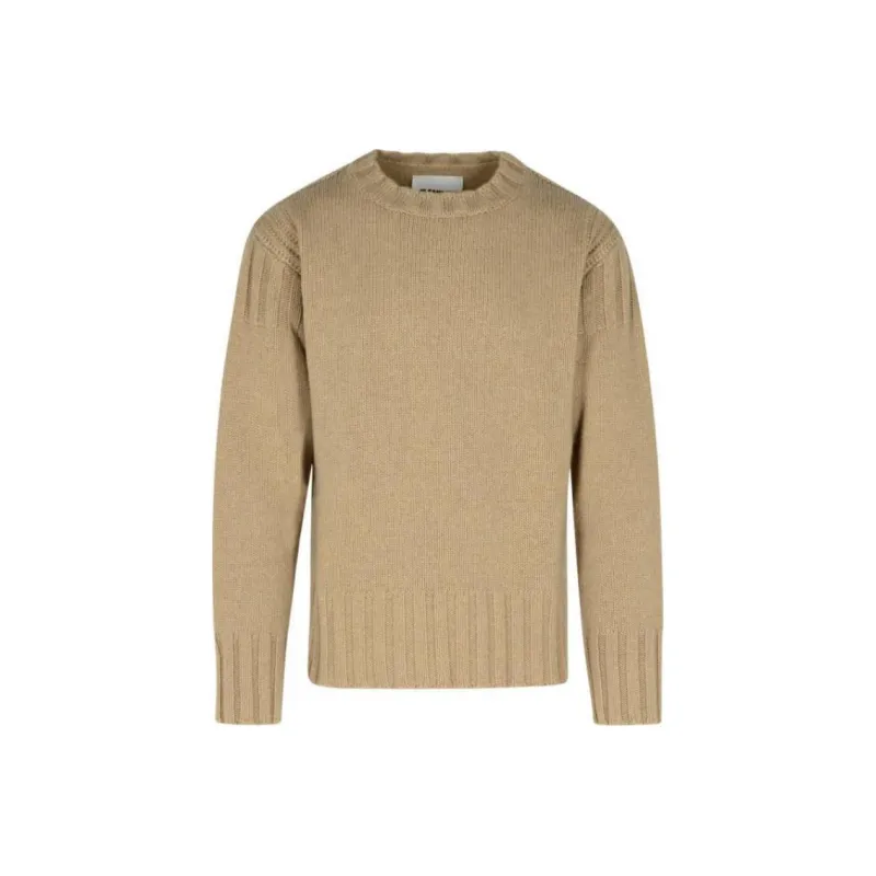 JIL SANDER Crewneck Knitted Jumper-0