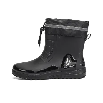 LONGYING Rain Boots Men
