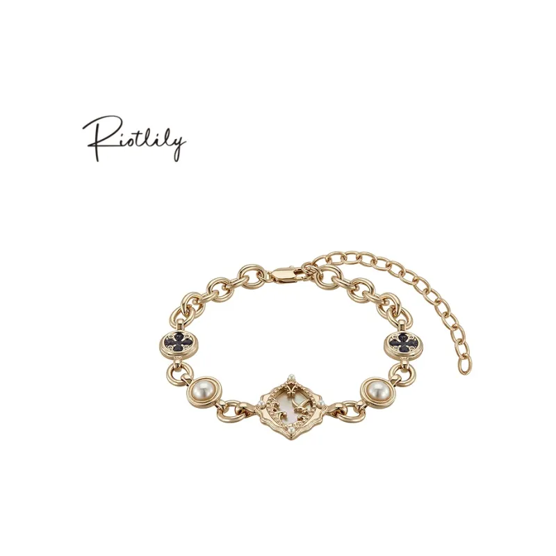 RiotLILY Luxury Niche Date Commute Romantic Refined Bracelets Women's-2