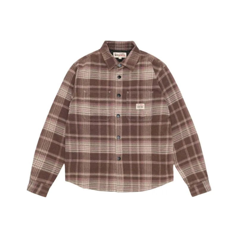 Stussy Heavy Washed Plaid Shirt-4
