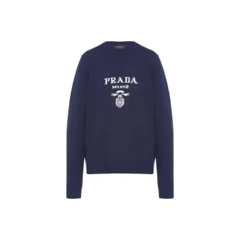 PRADA Sweaters Men Marine Blue