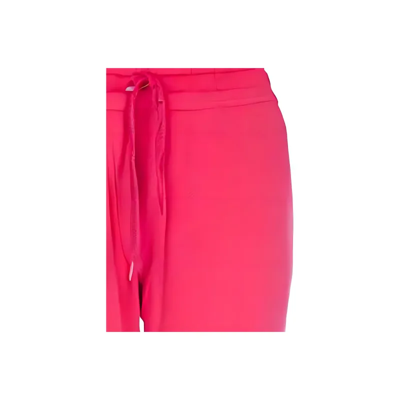 EMPORIO ARMANI EA7 Knitted Sweatpants Women's Pink-2