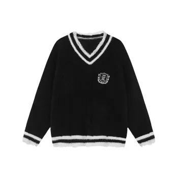 A Chock Sweaters Unisex Black