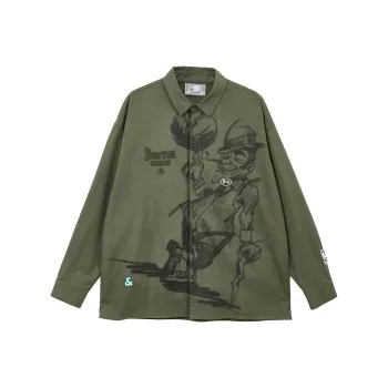 JACK JONES· x NBA Shirt Coat Men's Grass Green