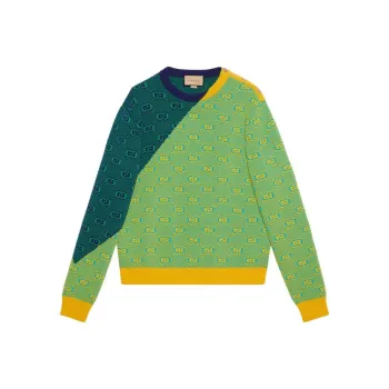 GUCCI Gg Jacquard Wool blend Jumper
