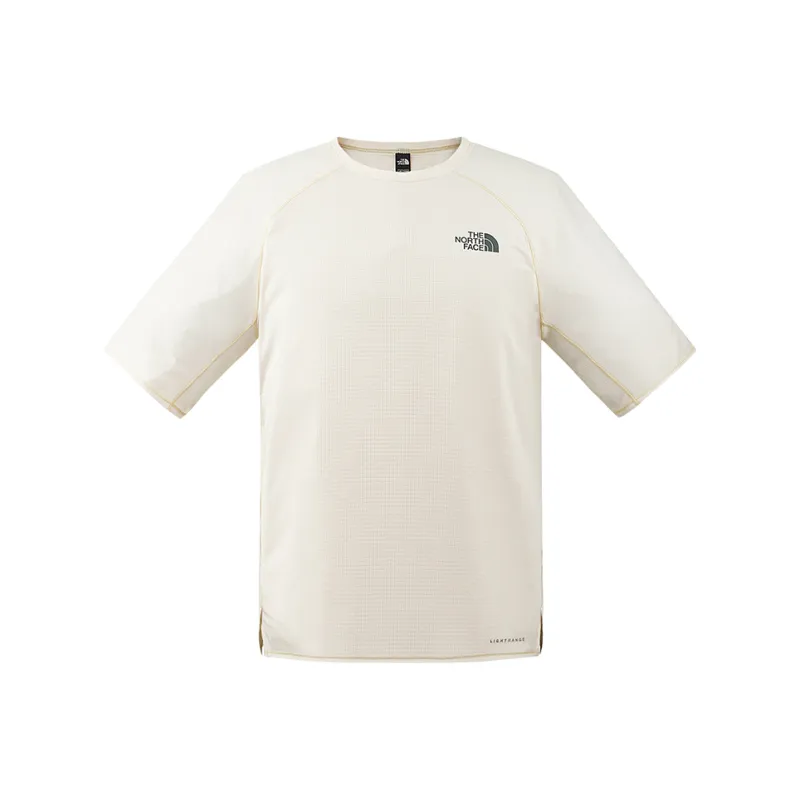 THE NORTH FACE Raglan Sleeve T Shirt Men's Dune White/Gravel Sand-0