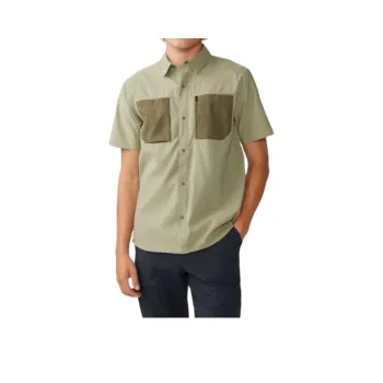 MOUNTAIN HARDWEAR Shirt Men's Praying Mantis Green