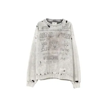 Maison Mihara Yasuhiro Bleached Sweatshirt
