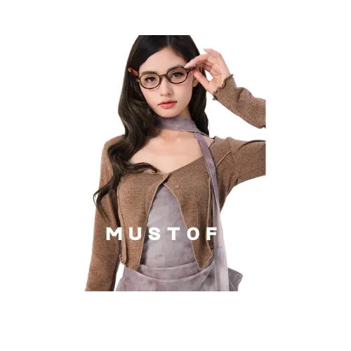 MUSTOFF Sweatshirt Women's Coffee
