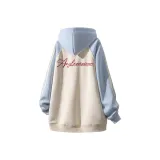 Apricot & Light Blue[450G Fleece-Lined]