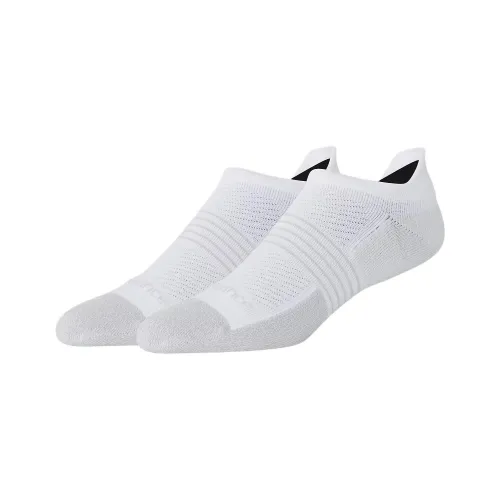 New Balance Training No Show Socks Unisex 2 Pack White