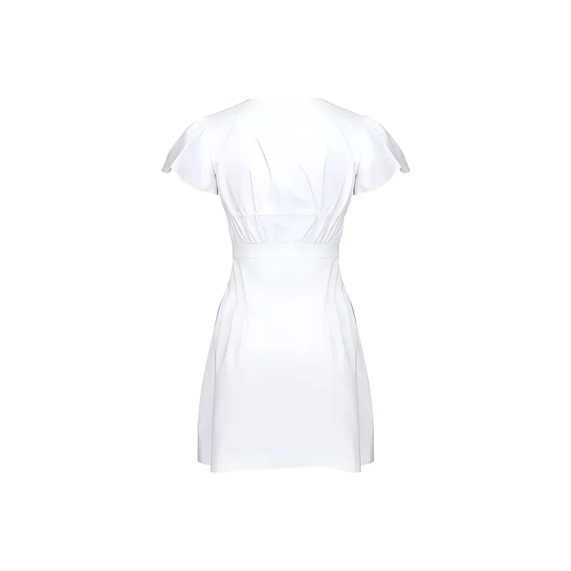 PINKO Short Sleeved Dresses Women's White-1