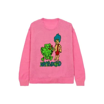 Brain Dead Sweaters Men Fuchsia