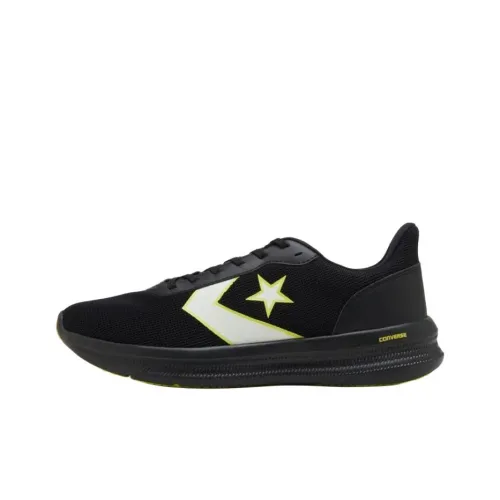 Converse DAYSTAR Anti Slip Wear Resistant Low Top Running Shoes Unisex Black