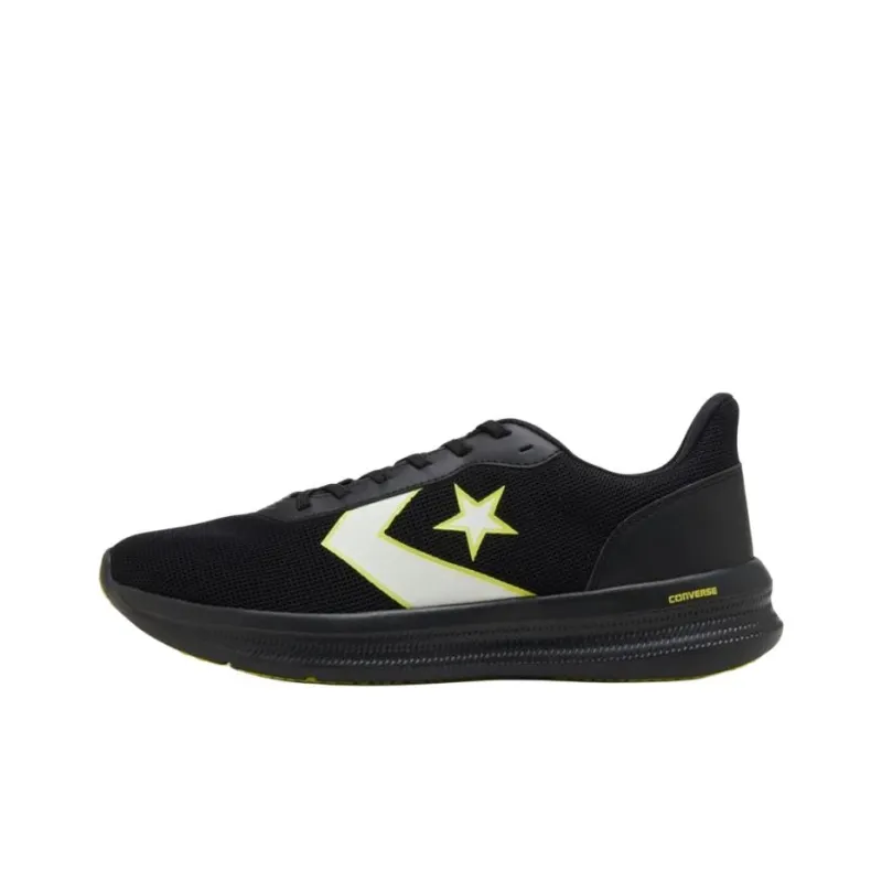 Converse DAYSTAR Anti Slip Wear Resistant Low Top Running Shoes Unisex Black-0