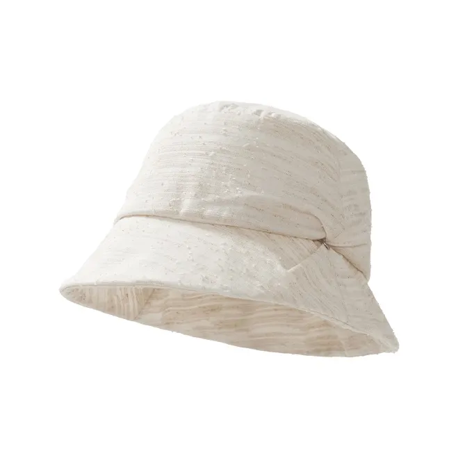 Lagur 30% Linen 70% Cotton Bucket Hats Women's-3