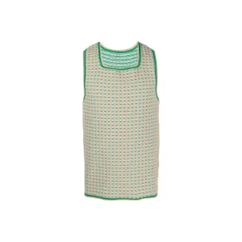 Jacquemus Tank Tops Men Green