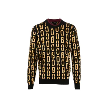 FENDI SS22 Sweater Men's Yellow