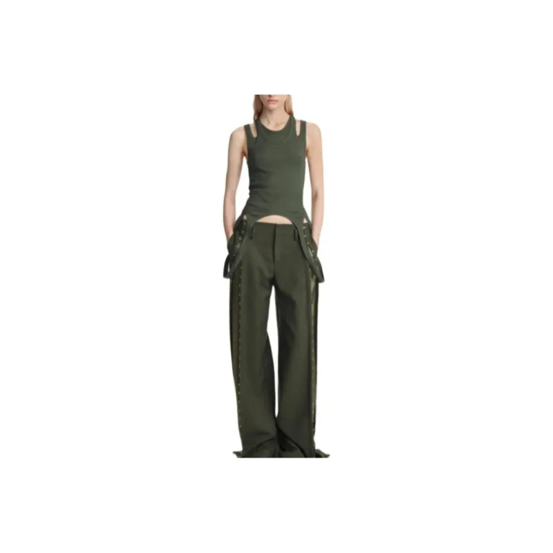 DION LEE Cut out Detail Tank Top-0