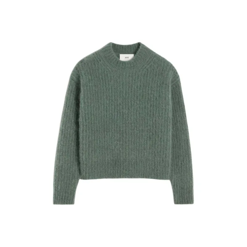 AMIPARIS Paris Chunky Knitted Crewneck Jumper-0