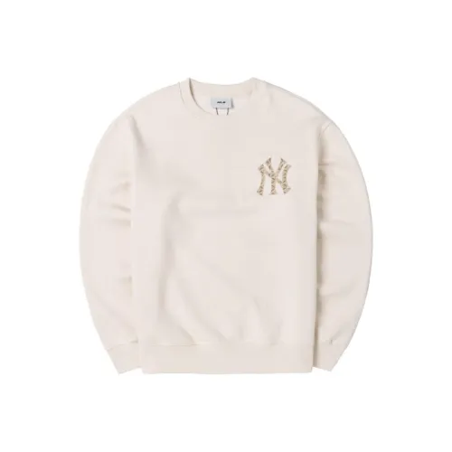 MLB New York Yankees Sweatshirt Men's Dark Cream