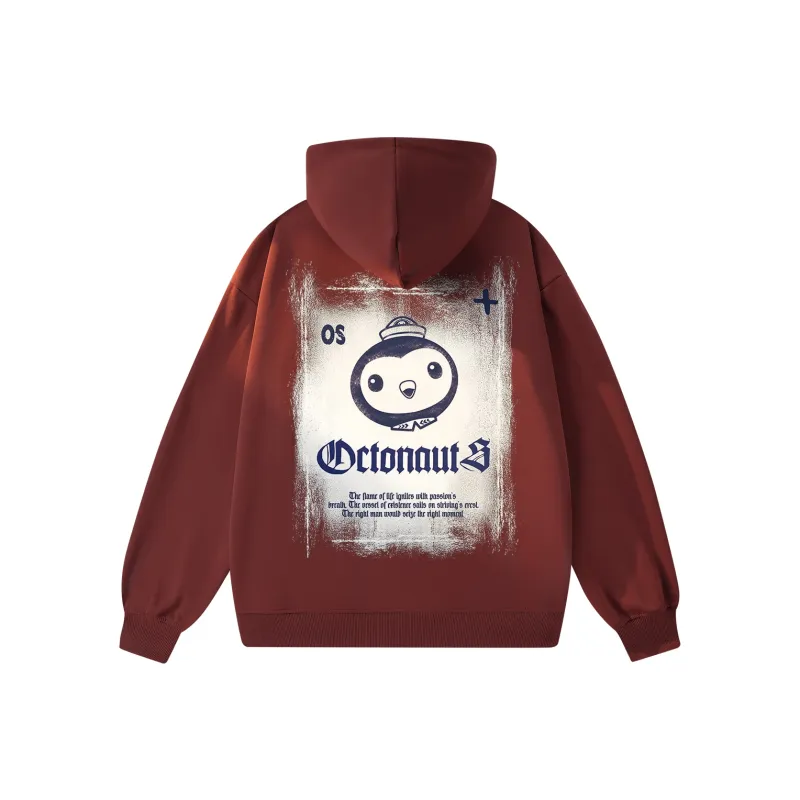 Small Columns Under The Sea Hoodie Unisex-10