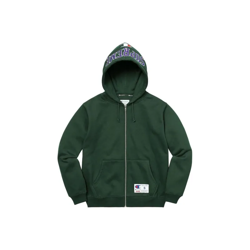Supreme Champion Arc Logo Zip Up Sweat-0