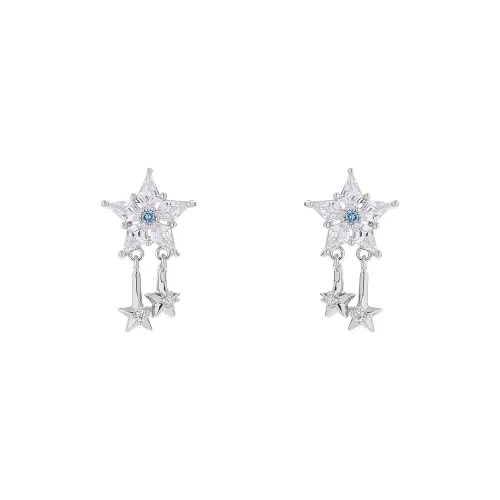 BING STUDIO 925 Sterling Silver Earrings Women's