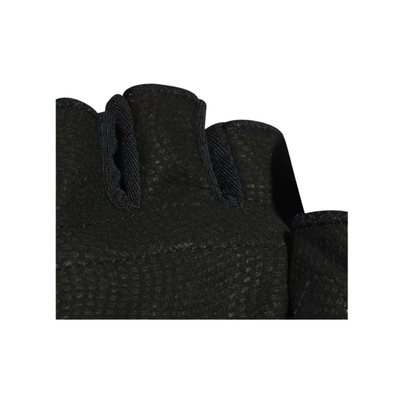 Adidas Fitness Gloves Protective Black Polyester Female-2